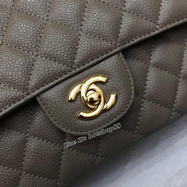 CHANEL女包 最新版 Zcloyal cf原單品質 2018最新 原廠魚子醬顆粒牛皮 香奈兒鏈條單肩包 經典款 chanel斜挎包 djc1178